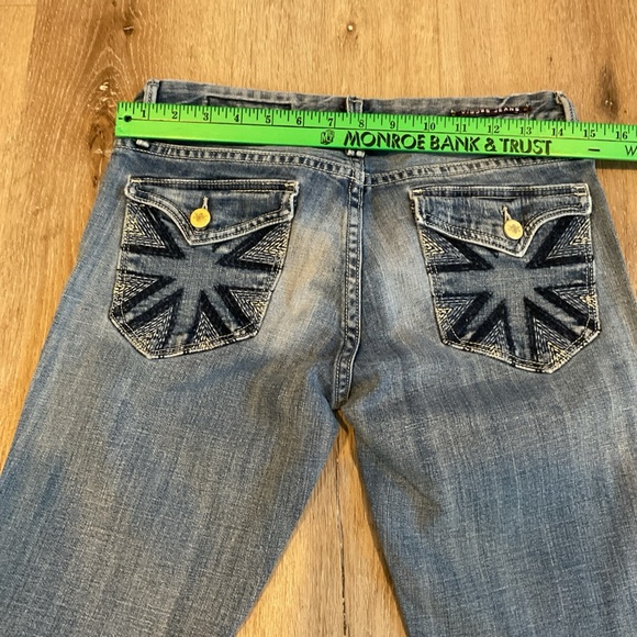 Vigoss Jean - Bootcut Medium Wash Denim Blue Jeans - Ladies Size 7 - Picture 6 of 11